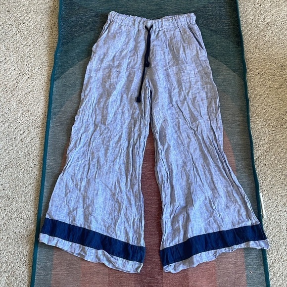 Vineyard Vines Linen Wide Leg Pants - Picture 5 of 8